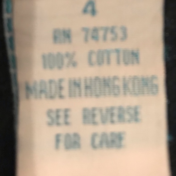 Original 1980/90 vintage Carolina Blue Mom Jeans - Picture 5 of 12